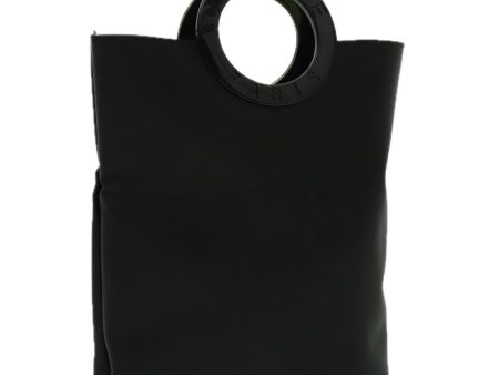 CELINE Hand Bag Nylon Black 96449 For Sale