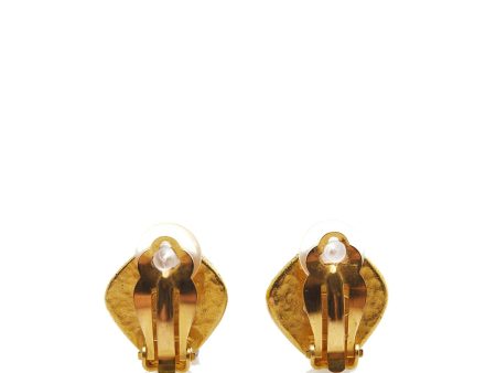 Chanel CC Rhombus Clip On Earrings (jiimEh) Online Hot Sale